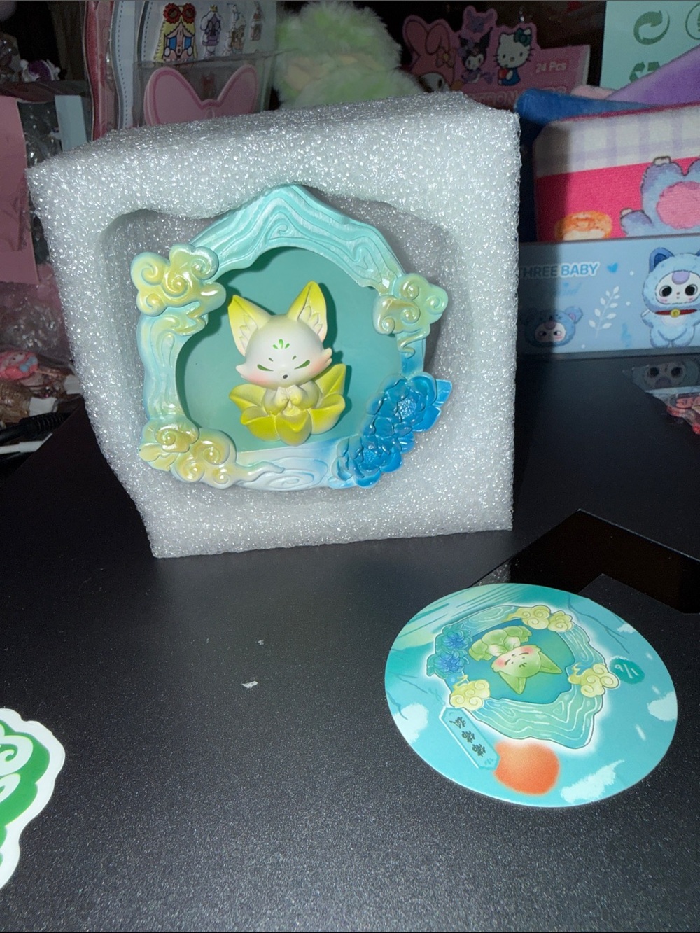 Qing Qiu Zhu Ying Mei Mei Fox Blind Box Figure